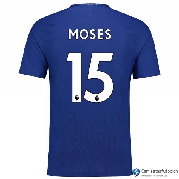 Camiseta Chelsea Primera equipo Moses 2017-18